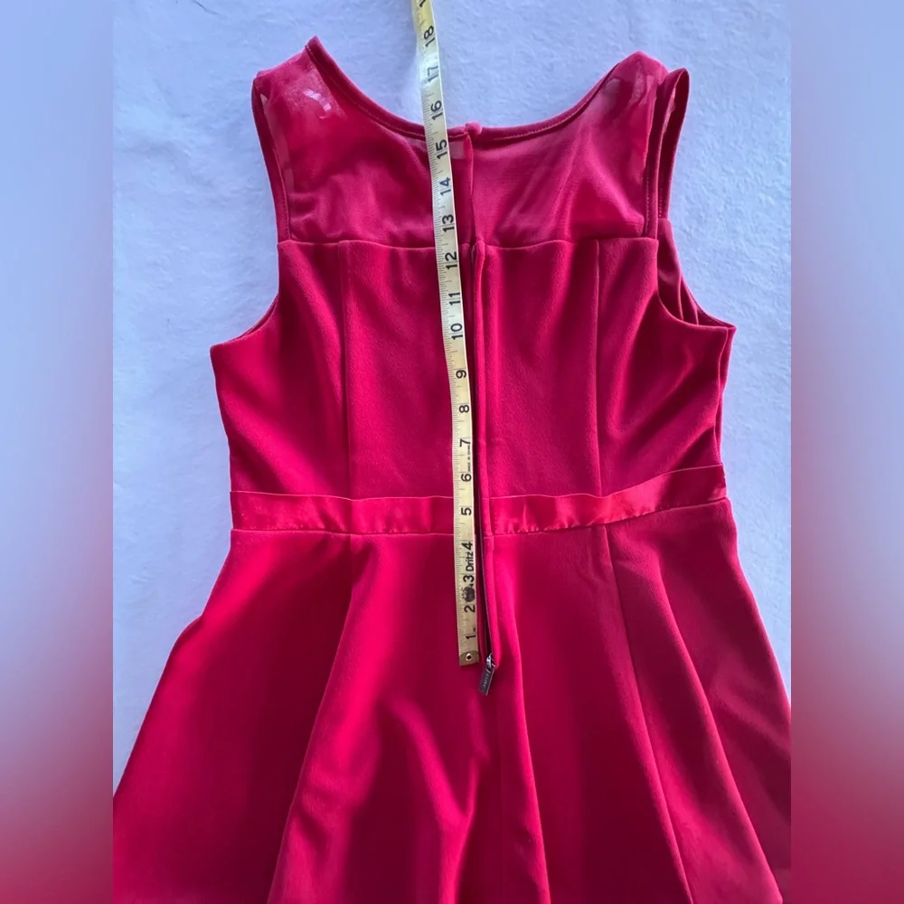 Calvin Klein Formal Dress Youth Girls Red (12.5)